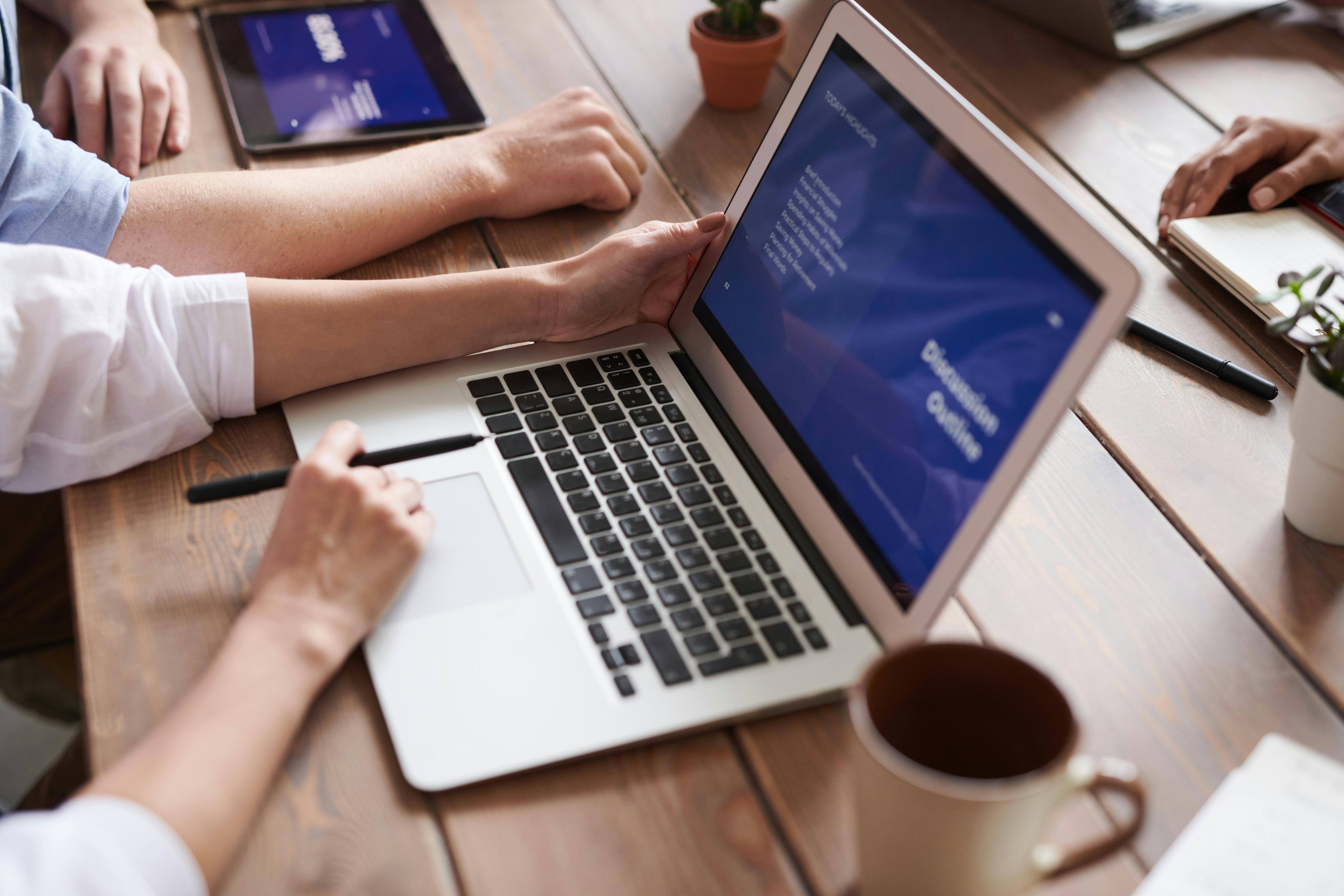 Web Application User Interface